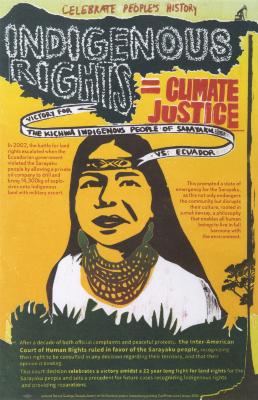 Indigenous Rights = Climate Justice