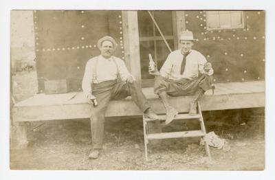 Untitled (Two Men on Porch)