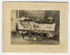 Untitled (Casket and Flowers) 