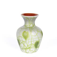 Vase with Vine and Leaf Pattern