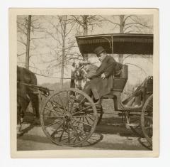 Untitled (Two Men in a Carriage) 