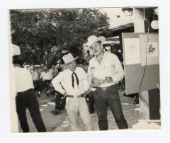 Untitled (Two Men in Cowboy Hats) 