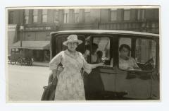 Untitled (Woman with Hand on Car) 