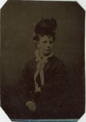 Untitled (Portrait of a Woman with Hat)